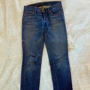 7 For All Mankind Skinny Jean, 28